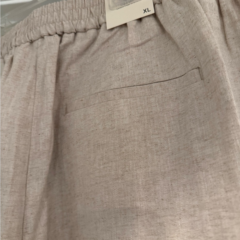 NWT Banana Republic Linen Cropped Pants - Picture 4 of 7